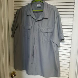 Gray extra large Columbia button-down shirt